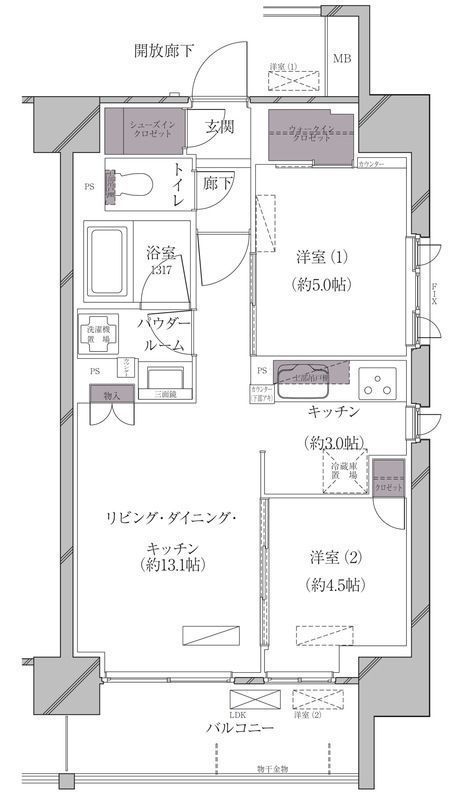 間取図