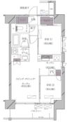 A-standard芝浦の間取り画像