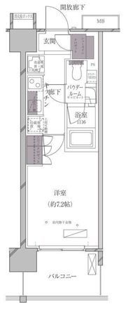 A-standard芝浦の間取り画像