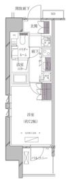 A-standard芝浦の間取り画像