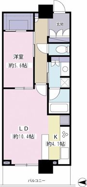 ベイクレストタワーの間取り画像