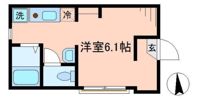 フォンテーヌ大鳥居の間取り画像