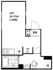 ガーデン雑色の間取り画像