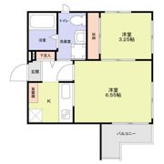 ルーブル三鷹参番館の間取り画像