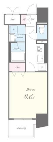 アルティオ ドマーニの間取り画像