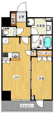シェルゼ雷門の間取り画像