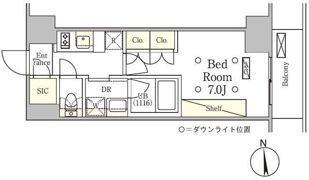 テラス御徒町の間取り画像