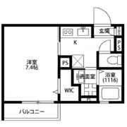 アムールSTの間取り画像
