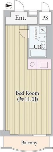 パークグレース新宿の間取り画像