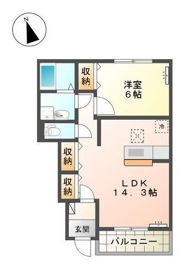 アクエリアスの間取り画像