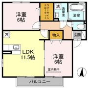 ディア・ドリーム Bの間取り画像