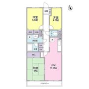 エスポワール松風台Ⅲ番館の間取り画像