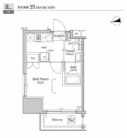 プラウドフラット浅草雷門の間取り画像