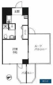 新宿フラワーハイホームの間取り画像