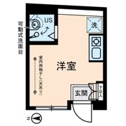 第二ソーポの間取り画像