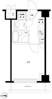 ルーブル浜田山の間取り画像