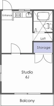 アビタシオンNAIIの間取り画像