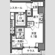 S-RESIDENCE新御徒町Eastの間取り画像