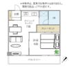 ニューハイツ中落合の間取り画像