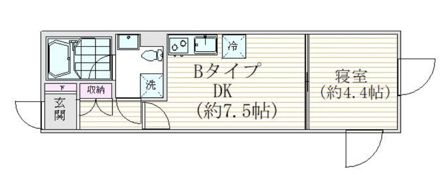 グランピア笹塚の間取り画像