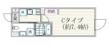 グランピア笹塚の間取り画像