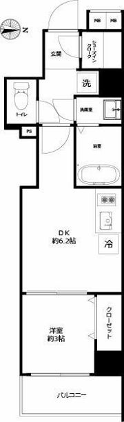 ステラコート浅草の間取り画像