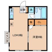 ラージ久我山Aの間取り画像