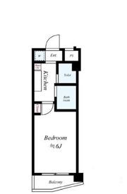 スカイコート文京白山の間取り画像