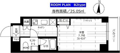 ステージファースト両国南アジールコートの間取り画像