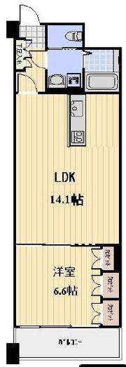 グランカーサ浅草の間取り画像