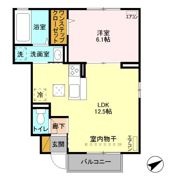 ペイサージュ箕田の間取り画像
