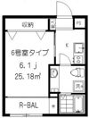 フォセット上北沢の間取り画像