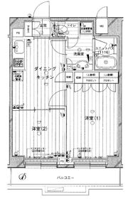 ルーブル下丸子の間取り画像
