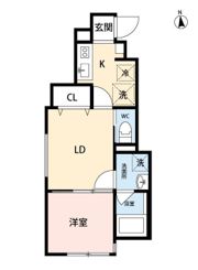 Wood Crest Amanuma Residenceの間取り画像