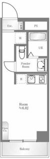 ライオンズマンション中野東の間取り画像