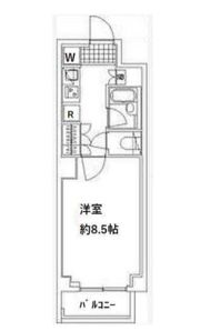 プレール・ドゥーク品川西大井の間取り画像