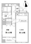 ラクラス田原町の間取り画像