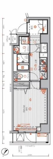 メインステージ千代田岩本町コモデの間取り画像