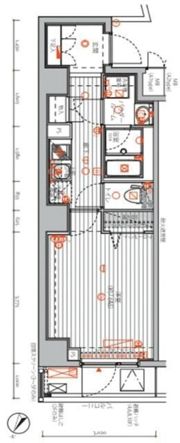 メインステージ千代田岩本町コモデの間取り画像