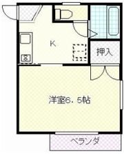 クレセンス若松Bの間取り画像
