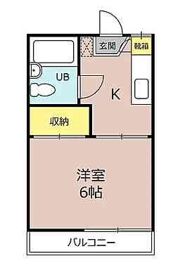 コーポサンシャインの間取り画像