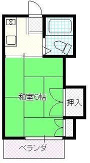 カーサ東松山Aの間取り画像