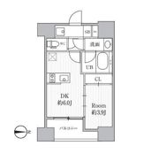 CAVANA+ SHINTOMICHOの間取り画像