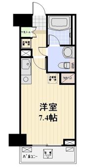 プロスペクト日本橋本町の間取り画像