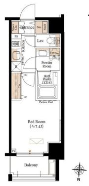 ブランシエスタ両国の間取り画像