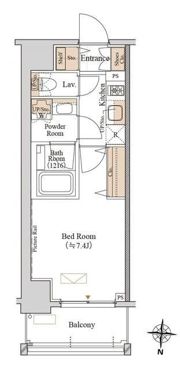 ブランシエスタ両国の間取り画像