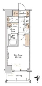 ブランシエスタ両国の間取り画像
