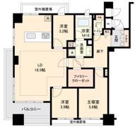 プロスペクト森下の間取り画像