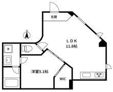 アリュイッテ清澄白河の間取り画像