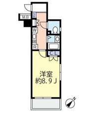 グランヴァン水天宮Ⅱの間取り画像